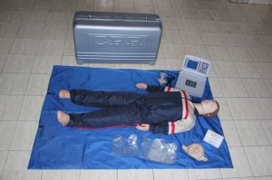 Erwachsene CPR Manikin mit LED CPR Training Modell