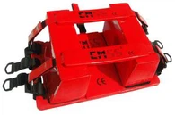 Röntgen-Ct-Scan Mri Military Red Head Neck Wegfahrsperre